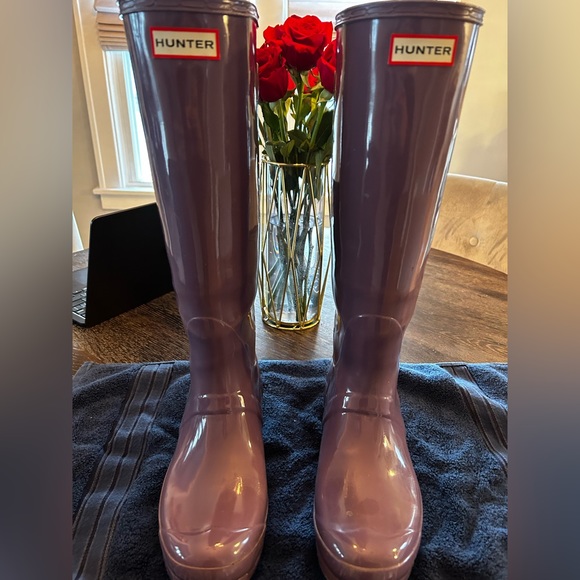Hunter Shoes Womens Size 9 Wide Calf Hunter Boots Poshmark